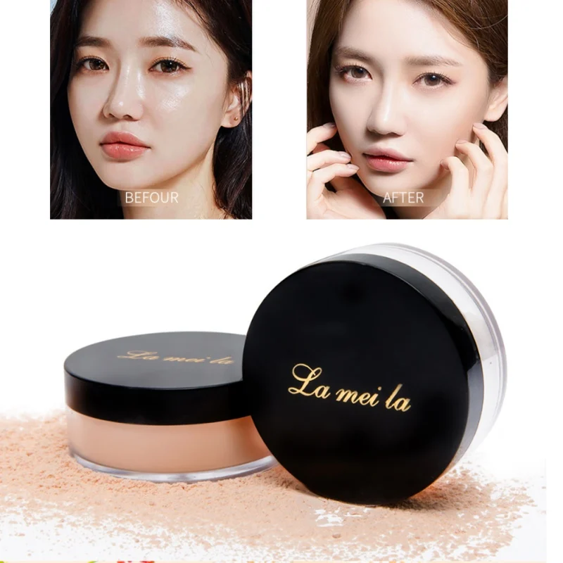 

2019 New Brand Makeup Powder 3 Colors Loose Powder Contour Face Makeup Waterproof Loose Powder Setting Skin Finish Powder