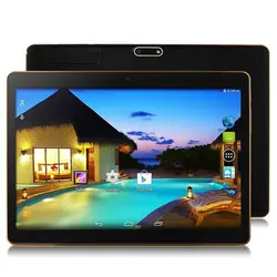 9.6 дюймов Tablet Quad Core 1280x800 IPS Bluetooth ОЗУ 2 ГБ ПЗУ 16 ГБ 5.0MP 3 г GPS две сим-карты телефонный звонок ПК Android 5.1