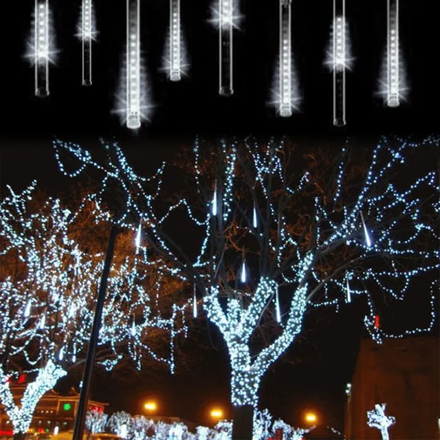 100 240v eu plug 20cm meteor shower rain tubes led christmas lights outdoor indoor garden - Led Christmas 100 240v eu plug 20cm meteor shower rain tubes led christmas lights outdoor indoor garden - Led Christmas