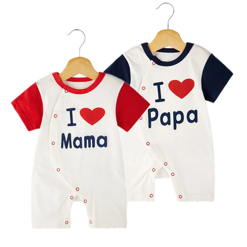

Summer Newborn Rompers Short Sleeve Infant Boy Girl Fashion clothes Cartoon Printed Cotton Jumpsuit Climbing Baby Crawling Suit