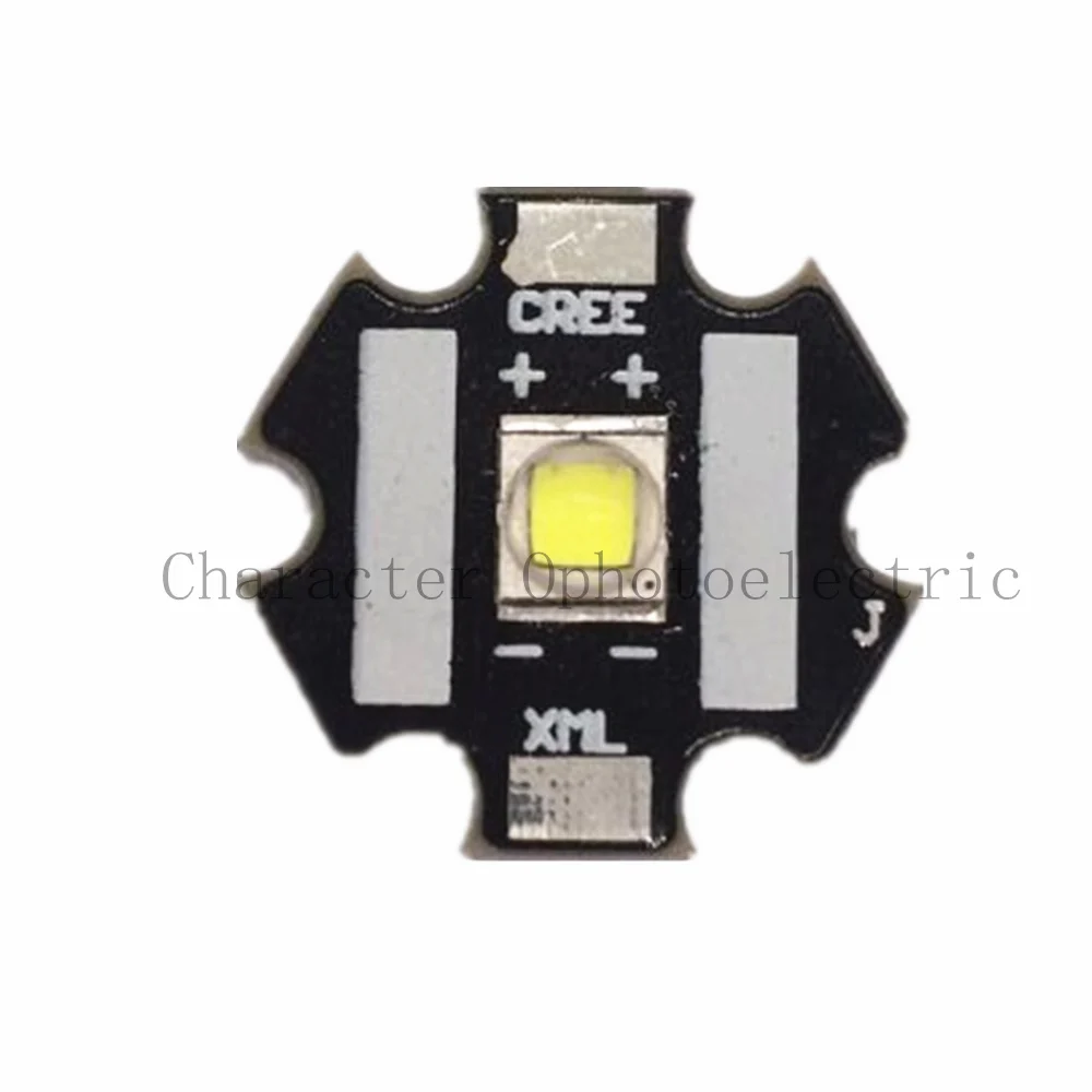 2 шт. CREE Xlamp XML2 XM-L2 10 Вт белый 6500 к высокое мощность светодиодный излучатель лампы с 20 мм радиатор для фонарика DIY