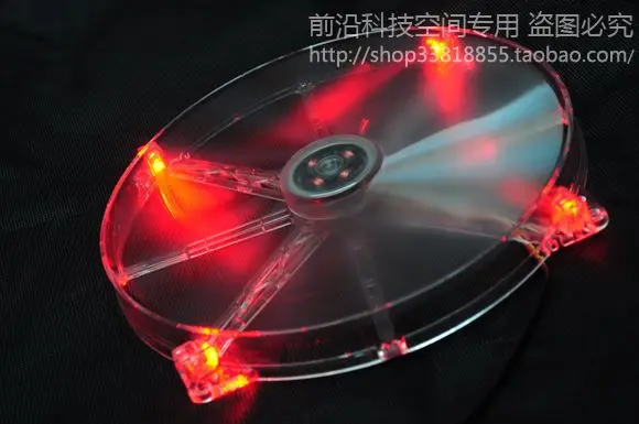 

FREEZEMOD LED transparent 200mm cooling fan measurable and controllable for water cooling system use. FAN-T20
