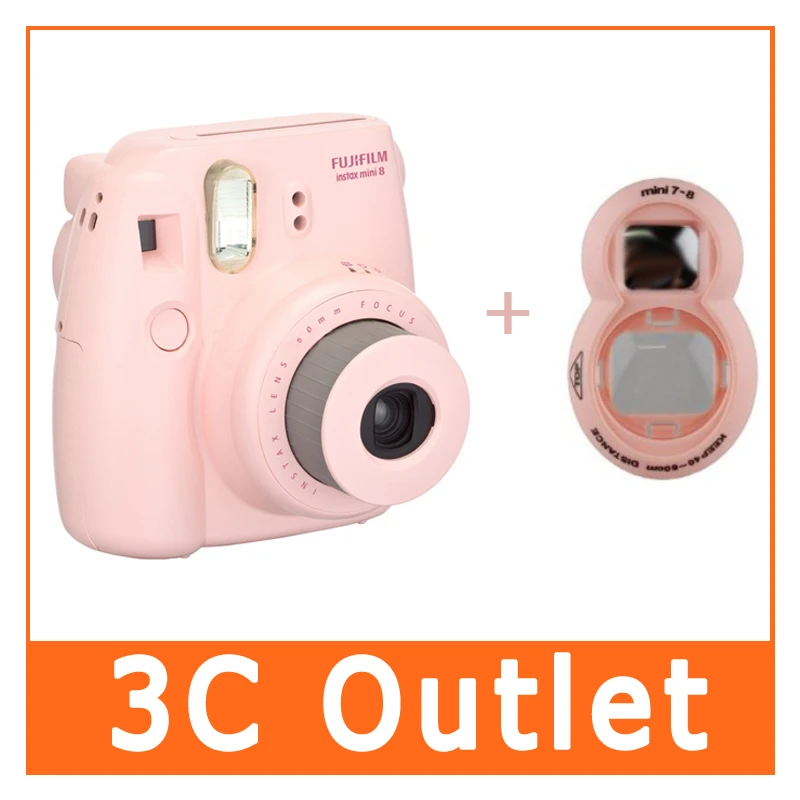 Original Fujifilm Instax Mini 8 Camera Close Up Lens 2 In 1 Pink Set Mini 8 Camera Instax Mini 8 Camerafujifilm Instax Mini 8 Aliexpress
