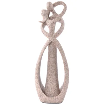 

Abstract Lovers Figurine Resin Craft Ornament Home Decoration Wedding Decoration Desk Decor Home Decoration Accessories Modern