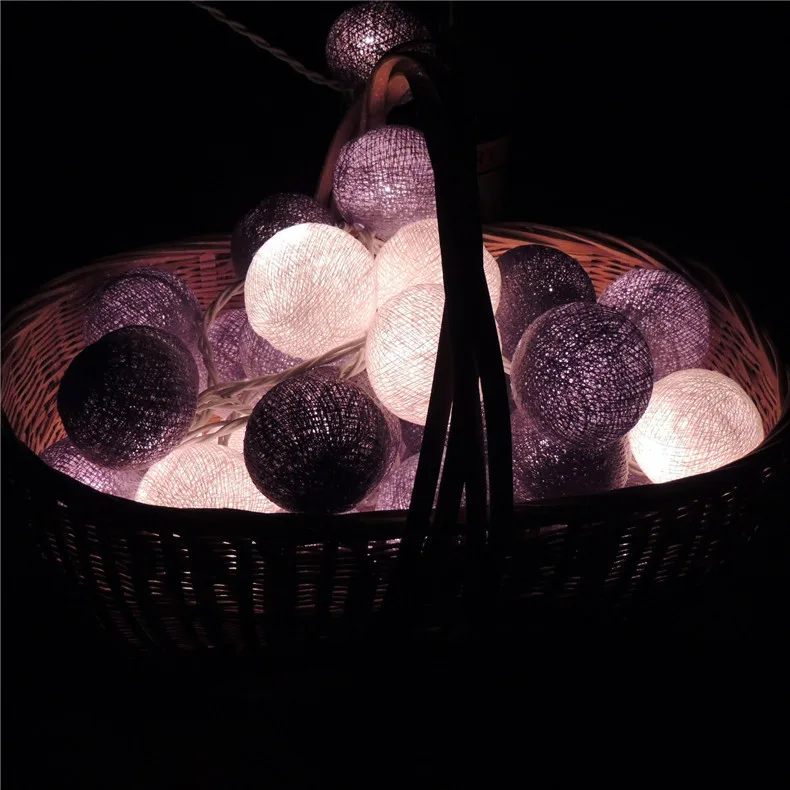 

Thai line ball lights LED lights string of Christmas lights festival bar paving adornment flash windowsill adornment