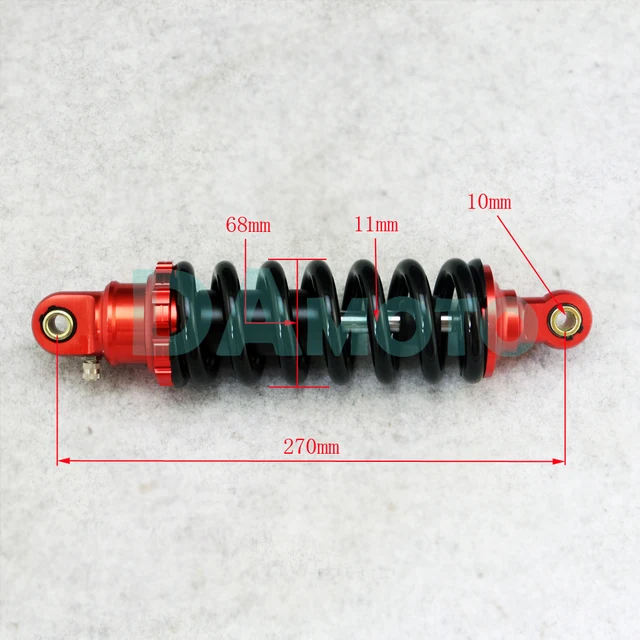 Universal 240mm 250mm 270mm Belakang Shock Absorber Untuk Sepeda Motor Suspensi Belakang Diameter 11mm Untuk E Sepeda Single Absorber Perlindungan Jatuh Aliexpress