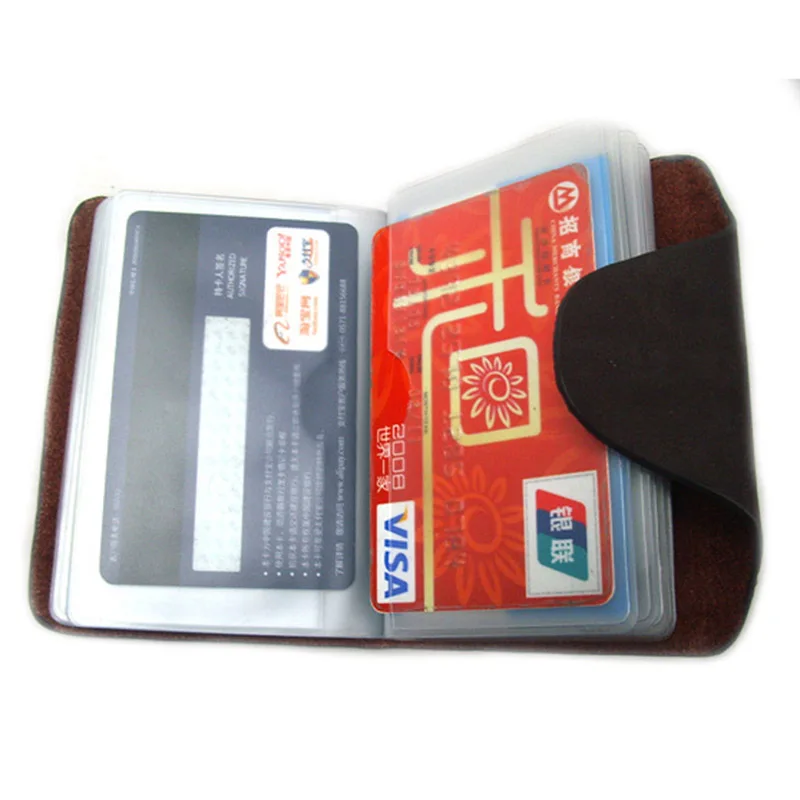 BOVIS, натуральная кожа, бизнес-держатель для карт, чехол для кредитных карт, сумки для путешествий, органайзер для карт, сумки Porte Carte- BIH003 PM20