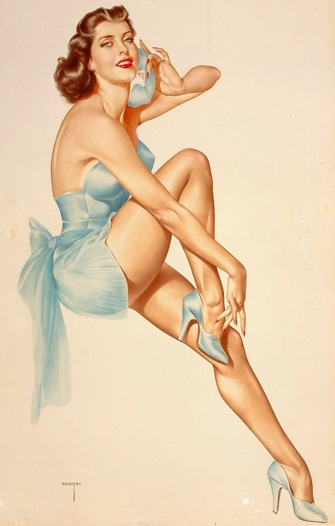 Glamour vintage tattoo panties