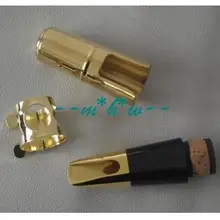 Превосходство Bb кларнет металлическая Лигатура мундштука и крышка#7 хороший звук