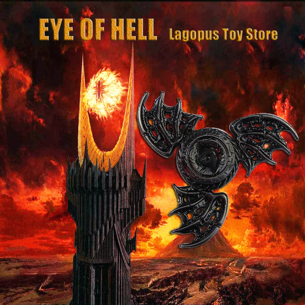 

2017 New Fidget Toy Game of Thrones Hand Spinner Metal Finger Stress Spinner Dragon Eyes Stress Wheel Finger Spinner Hand New