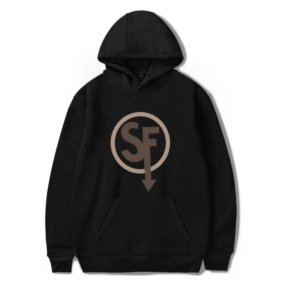 black hoodie Новое поступление игры Sally Face Толстовка с капюшоном мужская женская одежда для мальчиков и девочек пуловеры игра Sally Face Eyes printed hoodies XXS-XXXXL - Цвет: black hoodie