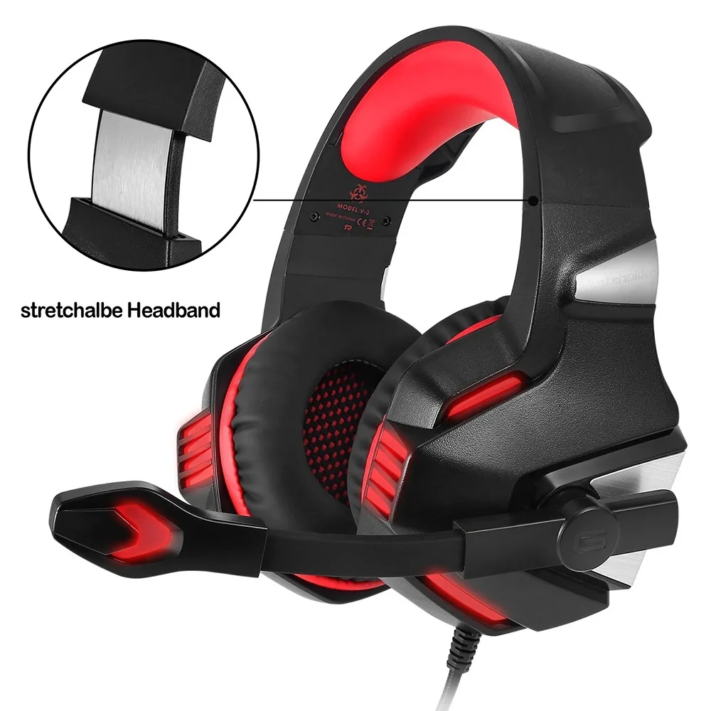 G7500 игровая гарнитура наушники со светодиодным микрофоном бас для нового Xbox One PS4