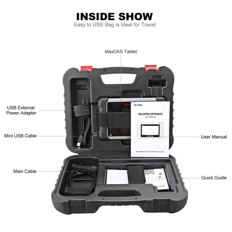 Autel MP808TS Diagnostic Tool Prime of DS808 Better than MS906 MS906TS MS906BT Combine of MS906BT TS601 Wifi Bluetooth Scanner