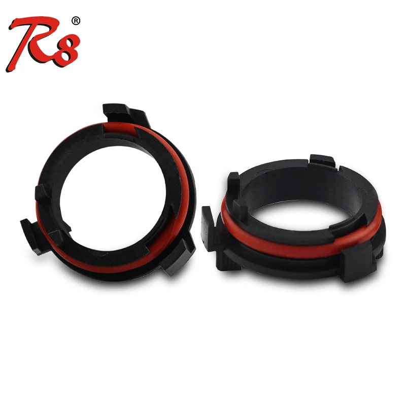 2 PCS Car LED Headlight H7 Bulbs Adapter Base Holder For OPEL Astra G