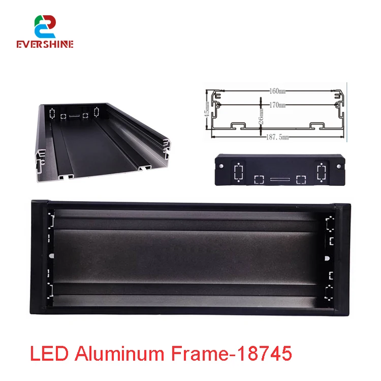 

6meters/Gicl-18745 Straight Corner LED Display Screen Frame Suit for P10,P5,P2.5 Indoor and Semi-outdoor