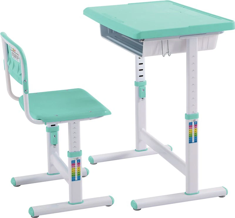 Ergonomic Adjustable Kids Study Desk Abs Plastic Study Table For