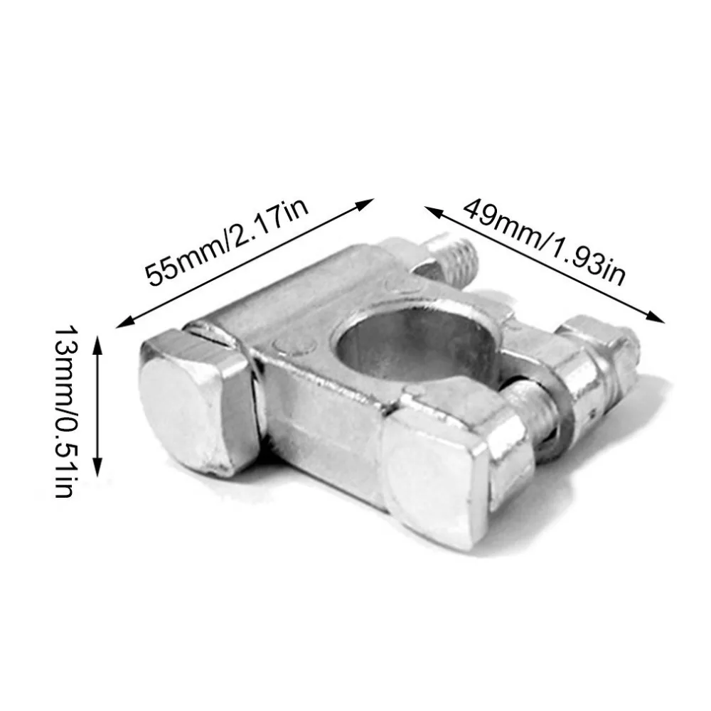 Утолщенный автомобильный соединитель из цинкового сплава, универсальный Аккумуляторный зажим для аккумуляторной батареи