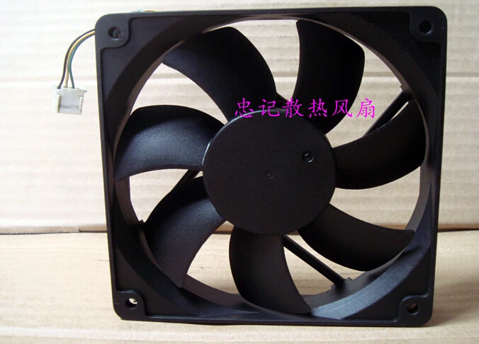 Original authentic ADDA AD1212XB-A7BGL 12025 12V 0.65A four line PWN temperature control fan | Компьютеры и офис