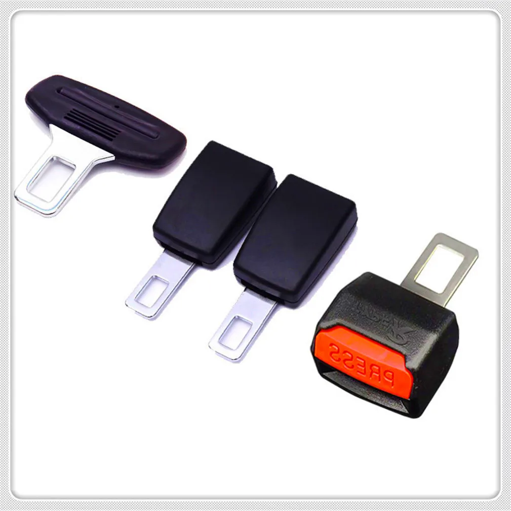 car seat belt belts extender extension buckle Padding Auto for Fiat Freemont Doblo 695 FCC4 500e Viaggio Strada 500C | Автомобили и