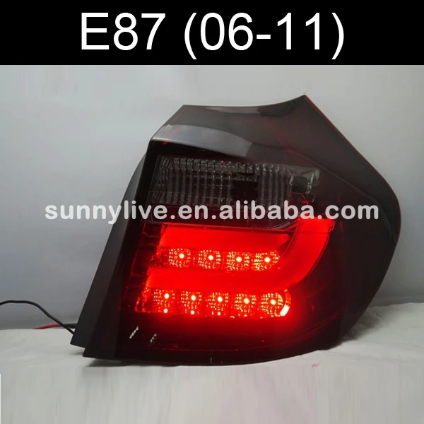 

For BMW E87 LED Angel Eyes Rear Lamp 2006 to 2011 year Dark Red Color SN