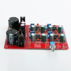 Двойной 15V-0-15V NE5534 предусилитель контроллера объем доска (имитация MBL6010 circuit) для усилитель платы