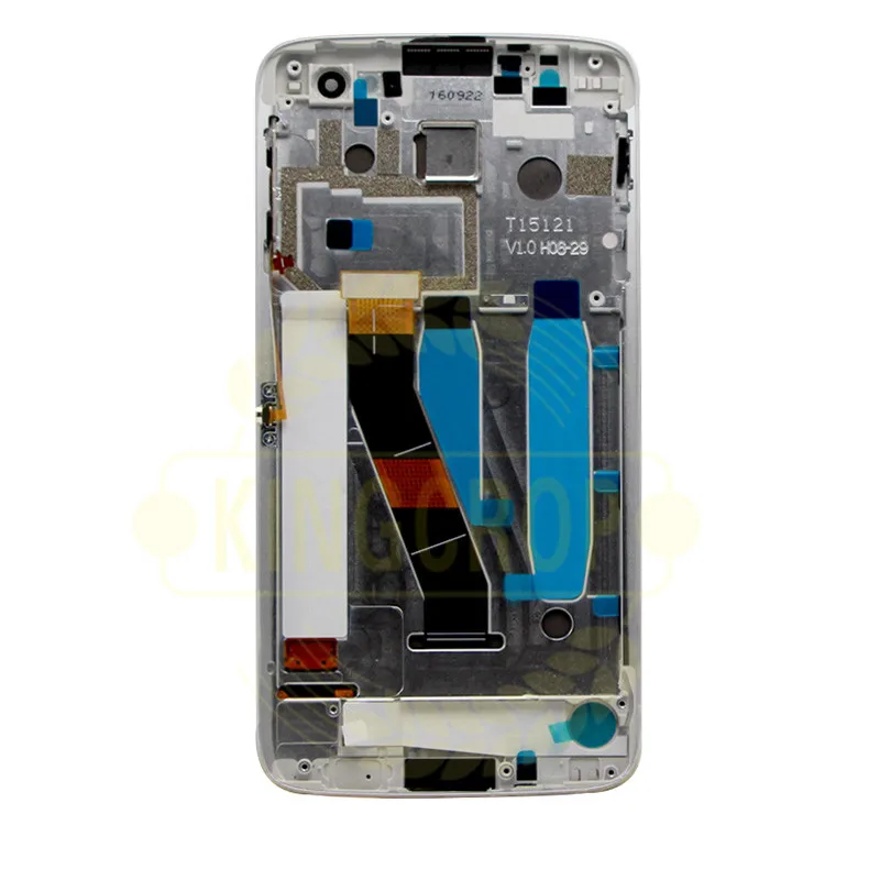 Для Alcatel vodafone idol 4S OT6070 6070k 6070y 6070 ЖК-дисплей+ сенсорный экран дигитайзер полная сборка OT 6070 ЖК-дисплей с рамкой