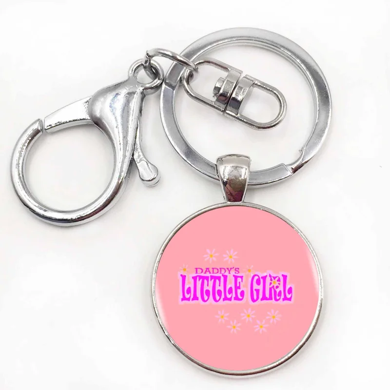 10silver keychain.
