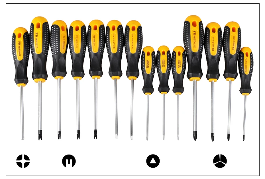 14 шт. Набор отверток треугольник H Y Тип отвертка ручные инструменты набор отверток