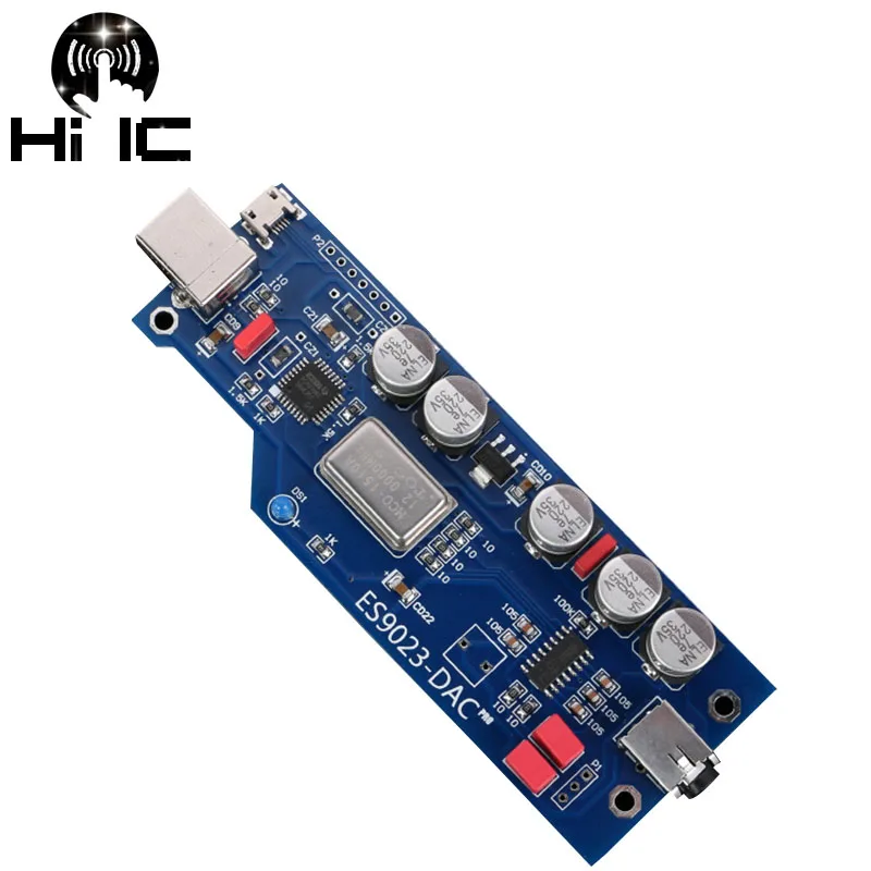 PCM2706+ ES9023 уровень температуры аудио DAC звуковая плата расширения декодер с OTG усилитель плата HIFI нулевой шум