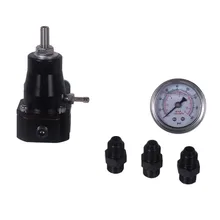 Универсальный Регулируемый обходной канал распыления топлива Давление достойным завершением AN6 автомобиля топлива Давление Замена регулятора Аксессуары# G9