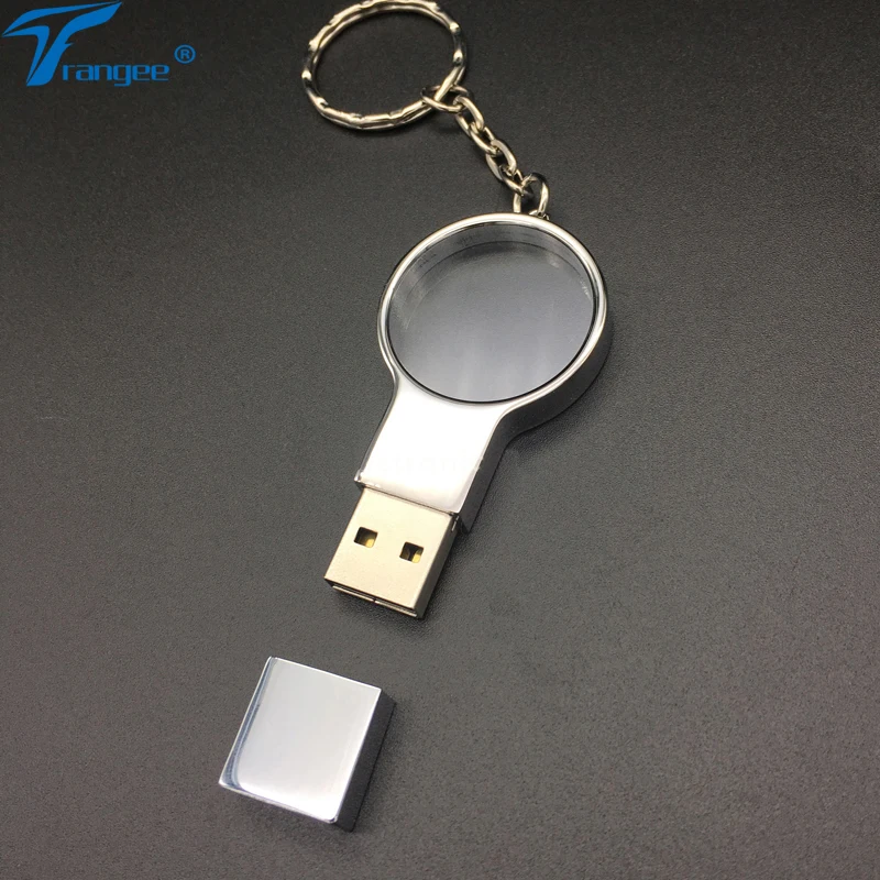 New arrival Crystal Pen drive Key ring U disk 32GB Pendrive 4gb 8gb usb