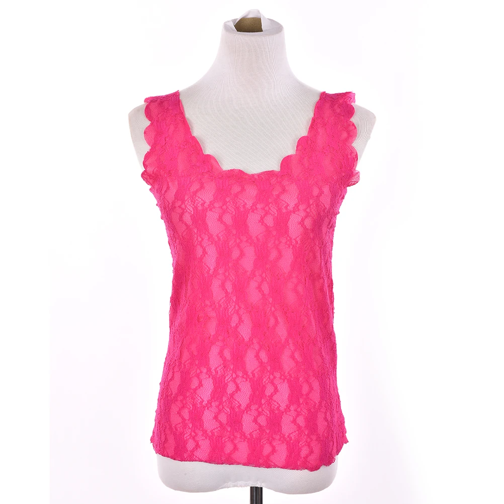 Women Tank Tops Fashion Lace Women's Tank Crochet Embroidery Fitness Summer Casual Camisole Sleeveless Shirt For Female Women Tank Tops Fashion Lace Women's Tank Crochet Embroidery Fitness Summer Casual Camisole Sleeveless Shirt For Female