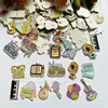 50pcs Mixed Musical Instruments 2 Holes Natural Wooden Buttons Decorative Scrapbooking Sewing Accessories For Craft 2