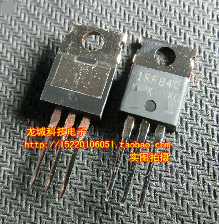 IRF840 TO-220 500 V/8A/0.85R N-Channel FET новый в оригинале | Электронные компоненты и