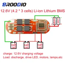 BMS 1S 2S 10A 3S 4S 5S 25A BMS 18650 lto Li-Ion Lipo литиевая батарея защита цепи баланс балансировки эквалайзер плата модуль