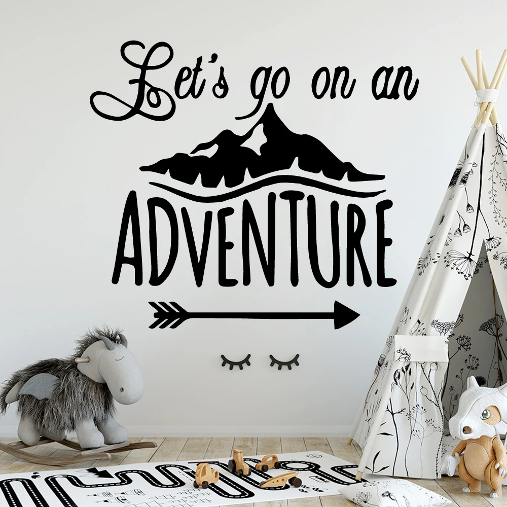 

NEW sentence Home Decor Wall Stickers Decor Living Room Bedroom Removable For Kids Rooms Home Decor