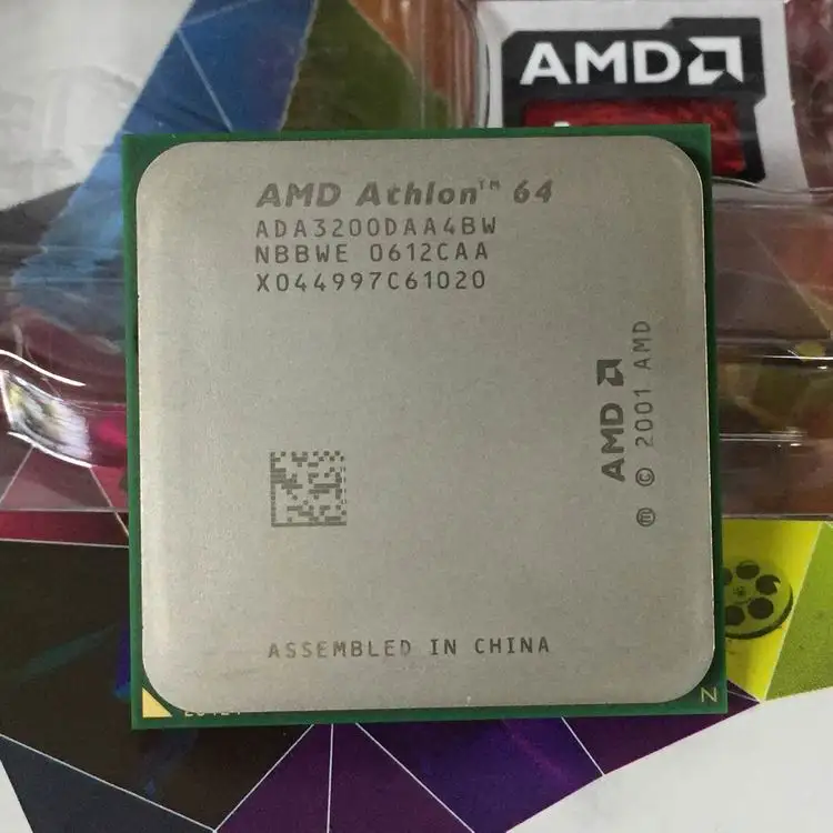 Процессор AMD Athlon 64 3200+ процессор настольный разъем 939 2,0 ГГц 512K ADA3200DAA4BW Рабочая