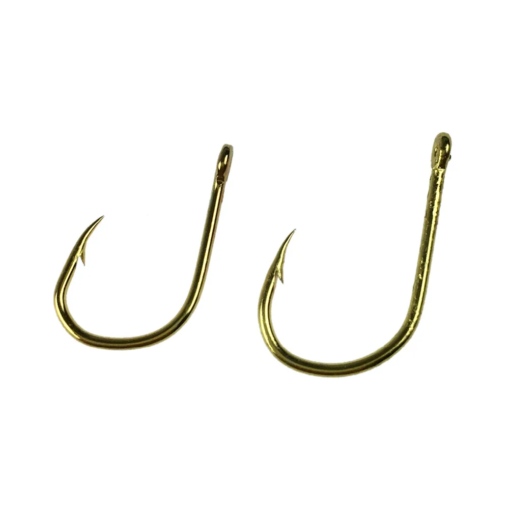 100pcs/500pcs High Carbon Steel Fishing hooks Mixed Size Barbed