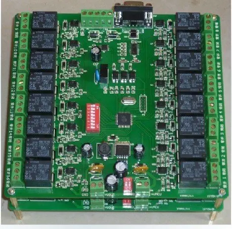 

New 16-channel relay board /485 or 232 control/time control relay/with isolation protection
