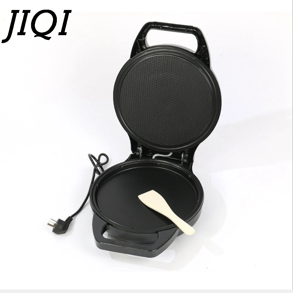 

JIQI Electric Pizza Baking Pan Multifunction Crepe Maker Skillet Pancake Machine Grill Double Side Cooking Steak Frying Griddle
