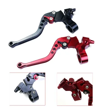 

Fireyouracing Motorcycle Cable Clutch Line Drum Lever CNC 22mm 7/8" Universal for Honda Kawasika Suziki Benelli Vespa Red Black