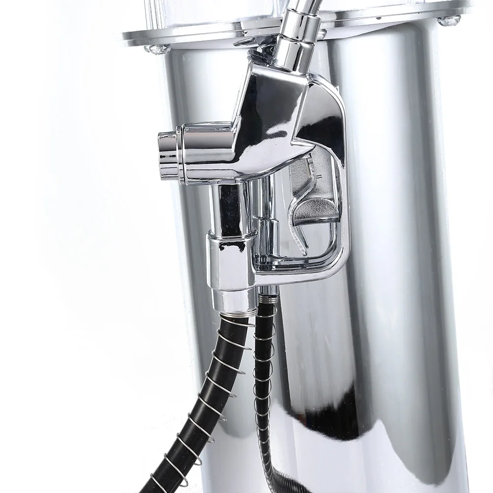 Пивной Диспенсер машина питьевые сосуды двойной пистолет насос АЗС бар питьевой прозрачный слой дизайн кухня питьевой вина