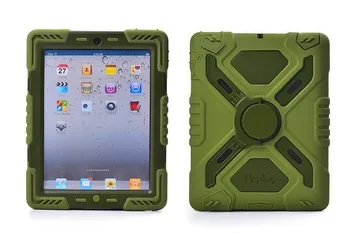 

Pepkoo Spider Extreme Military Heavy Duty Waterproof Dust/Shock Proof Cover Case For iPad 9.7 2017 2018 Free Shipping