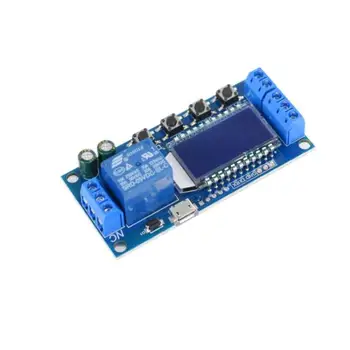 

One way relay module / time delay power off / off / trigger delay / cycle timing circuit switch XY-LJ02