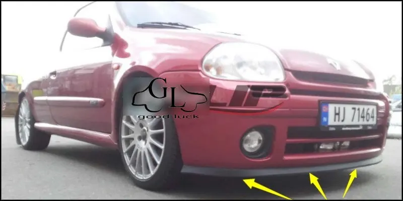 Бампер для губ Renault Fluence/SM3 передний спойлер юбка TopGear Fans тюнинг автомобиля