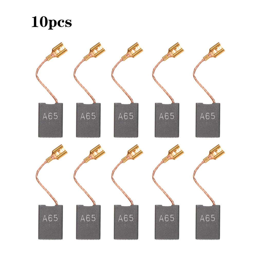 

10 PCs Electric Drill Carbon Brush Spare Part with 25mm Spring and Copper Core for Generic Electric Tool Motors Rotary Tool
