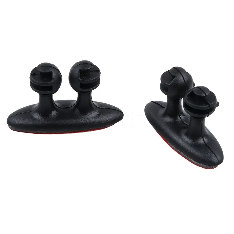 Caldecott 8Pcs/Lot Car Wire Clip USB Cable Fixed Clamp Charging Cable Holder Adhesive Car