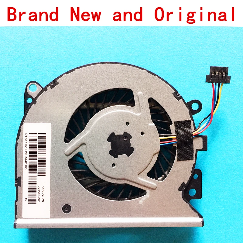 New CPU Cooling Fan For Hp Thermal Module X360 15-W154NR 807524-001