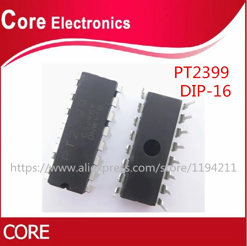 100 шт PT2399 DIP16 DIP новый|Интегральные схемы| |