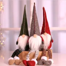 Рождество красная северный олень Косплэй куклы украшения Prop Поклонники Детский подарок коллекция подарок Прямая поставка